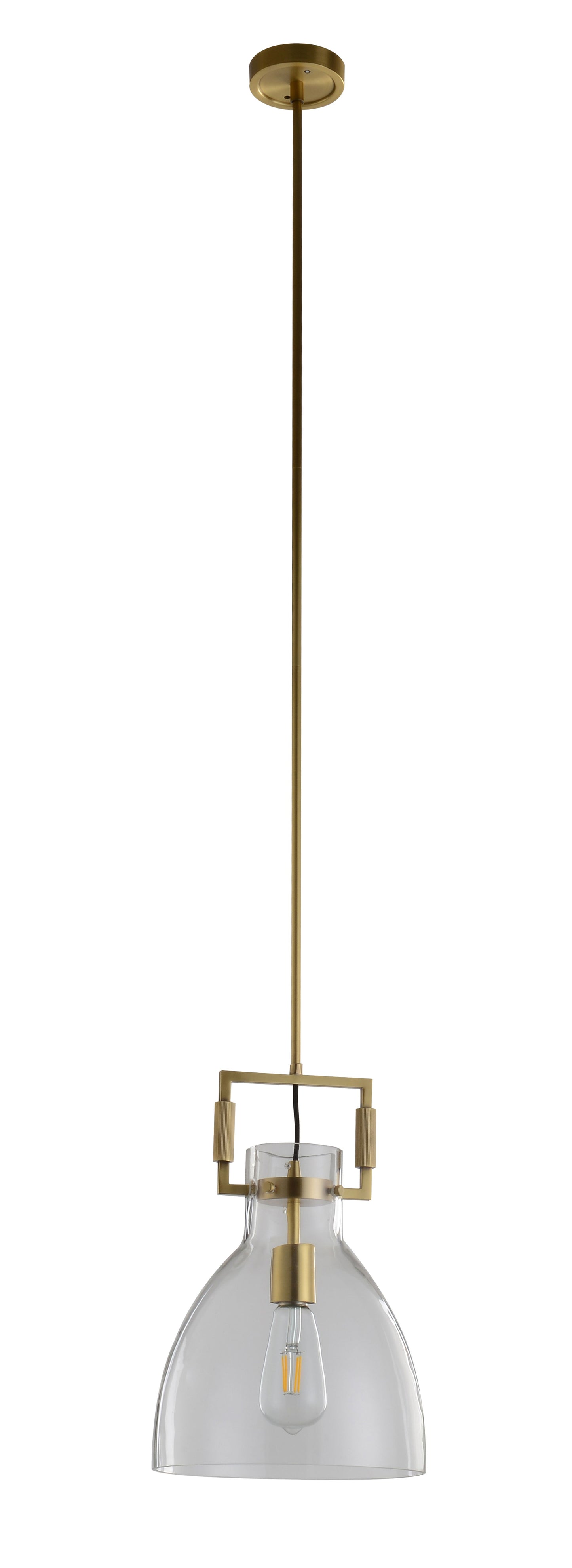 Brass Single Pendant Lighting - LC02P9BR