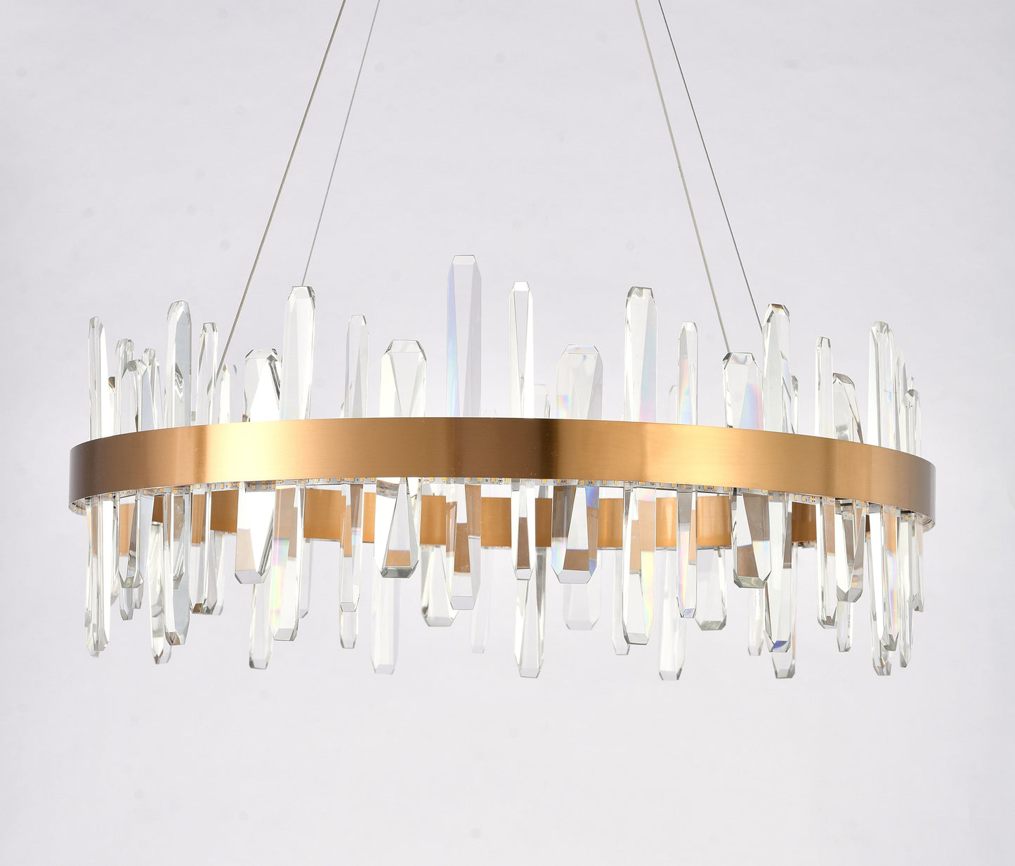 Antique Gold LED Chandelier - FT71C32G-1