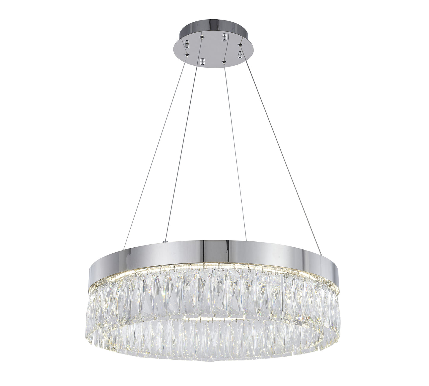 Chrome LED Chandelier - FT94C24CH