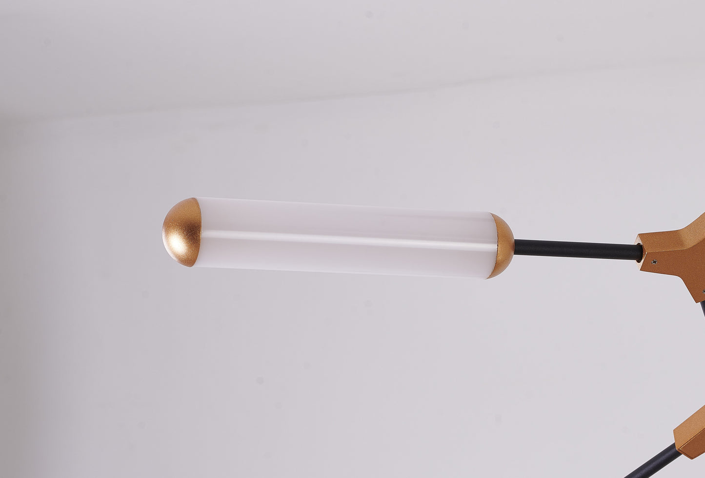 Black & Gold LED Chandelier - FIT10C35BG