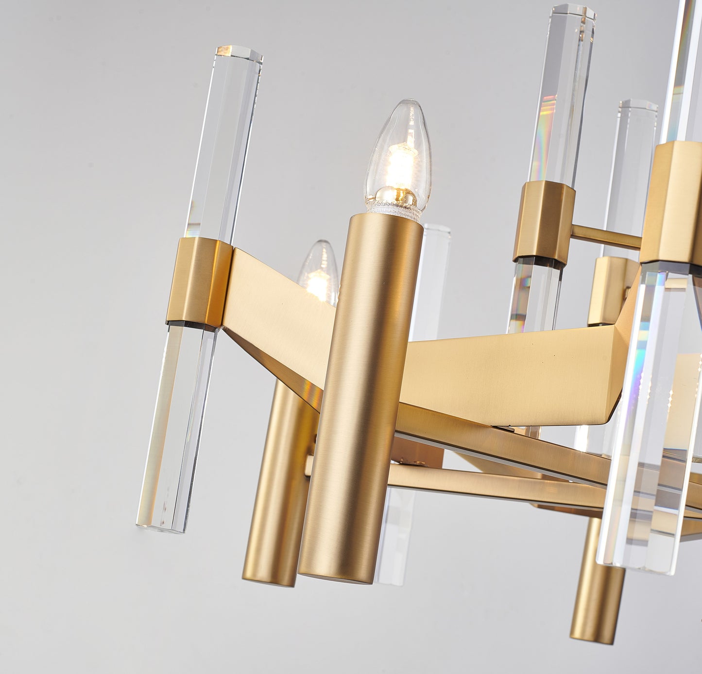 Antique Brass Chandelier - MU02
