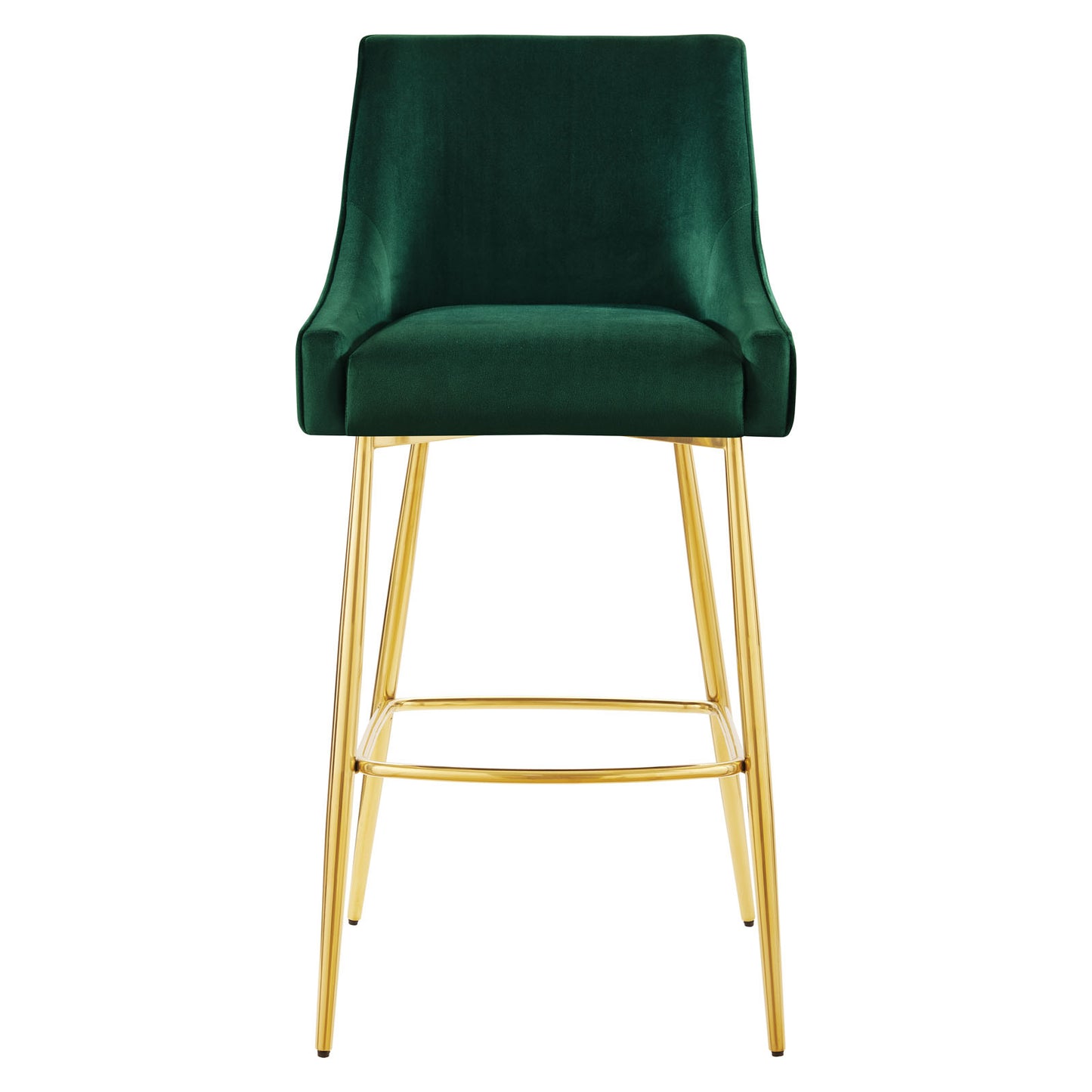 Modway EEI-6037-GRN Discern Bar Stools - Set of 2, Green