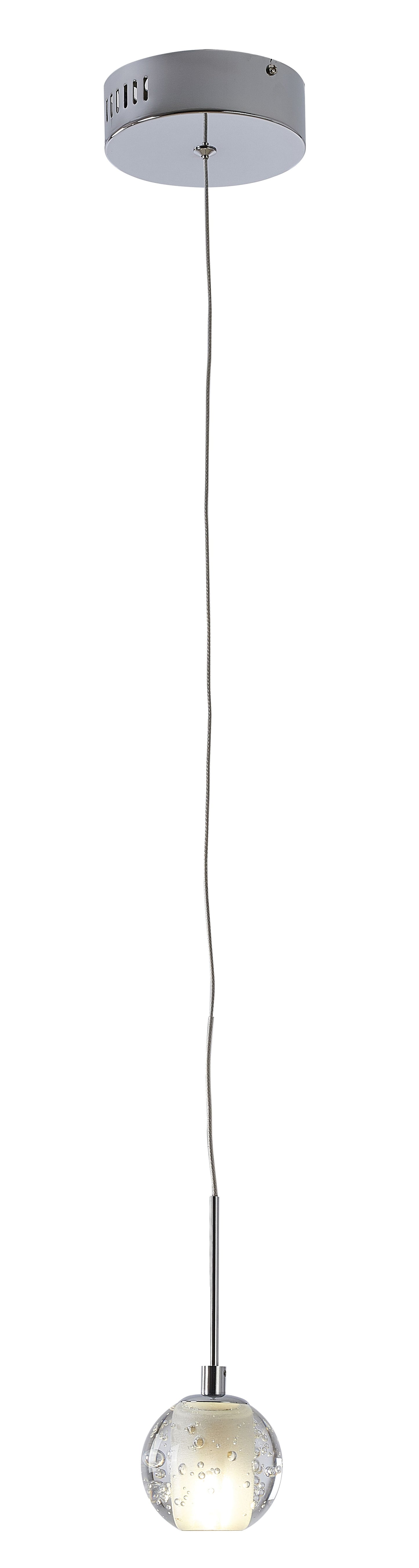Chrome Single Pendant Lighting - FT66P3C