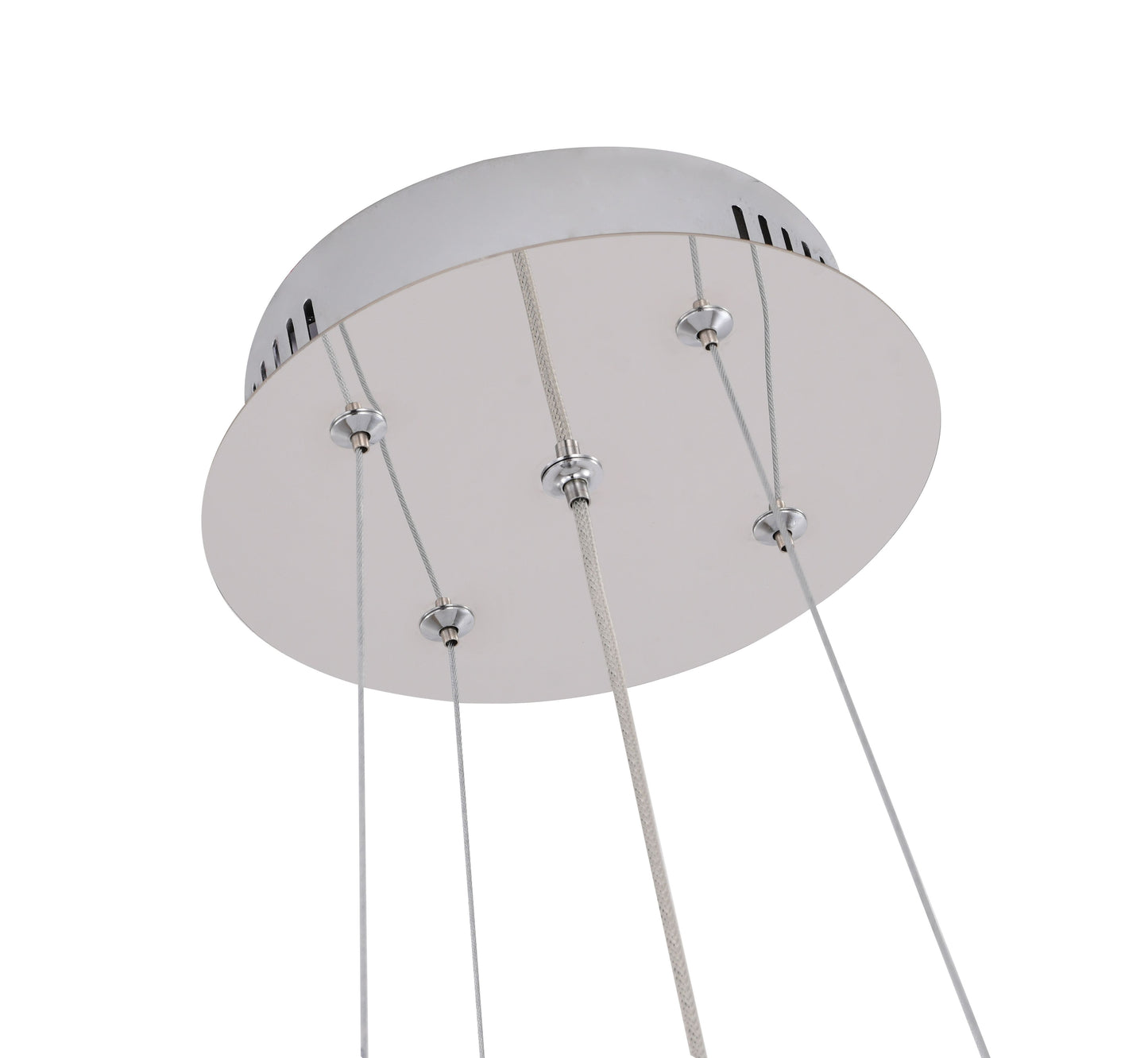 Chrome LED Chandelier - FT100C20CH