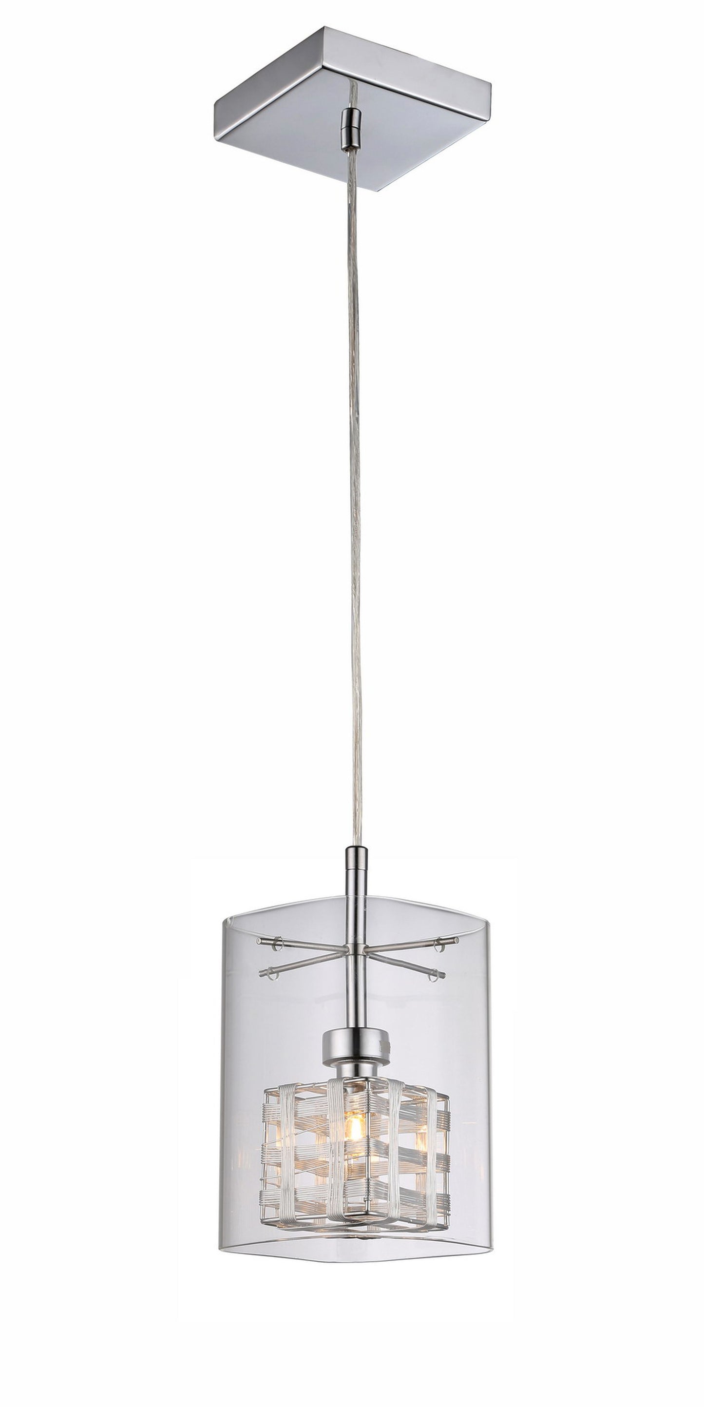 Chrome Single Pendant Lighting - ZP40