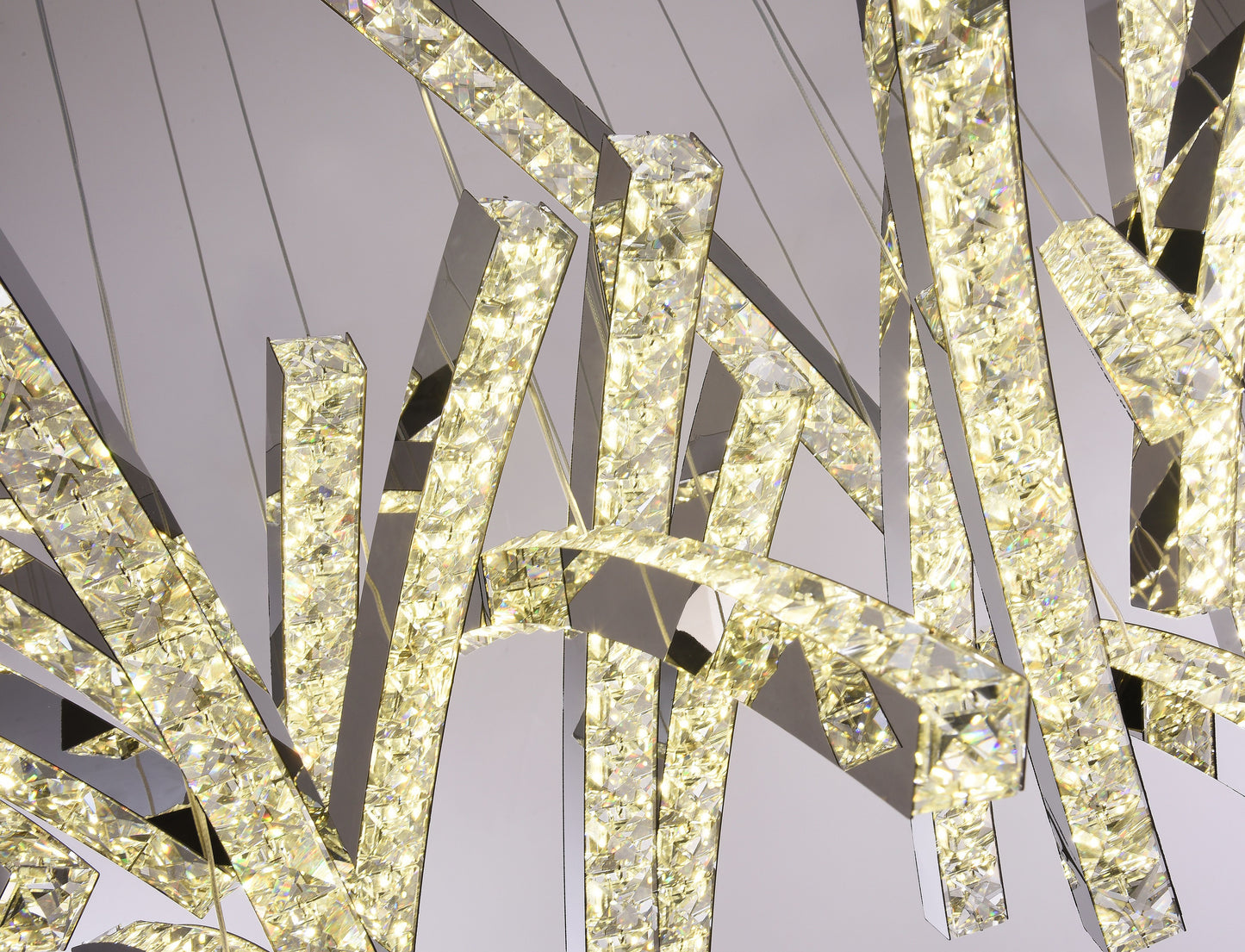 Chrome LED Chandelier - JP10
