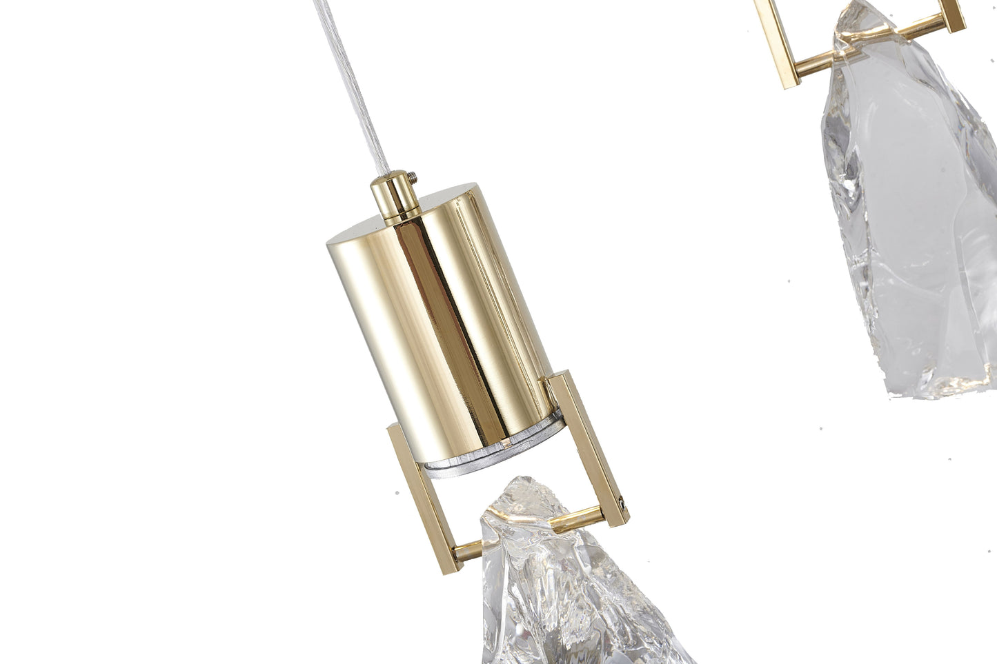 Brushed Gold Chandelier - MAT09C40G