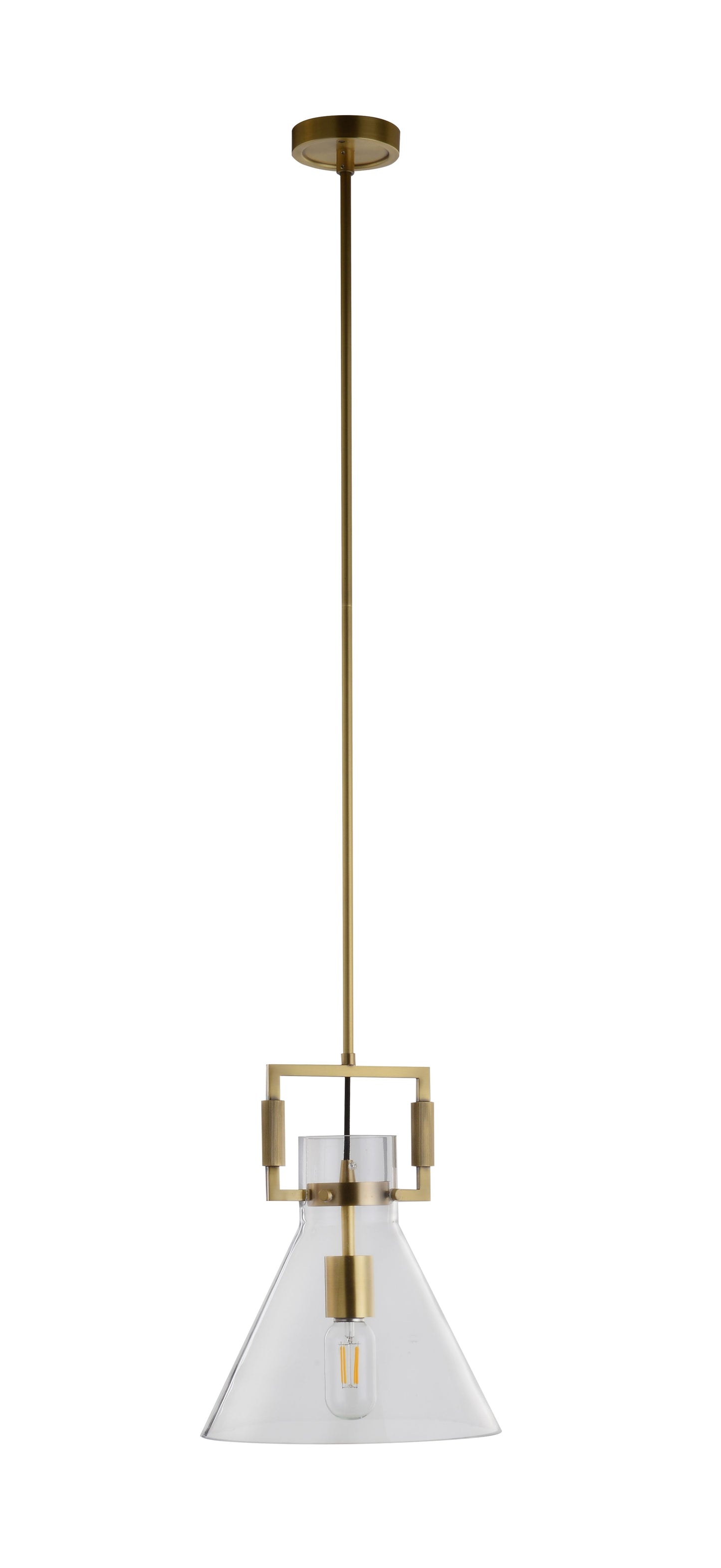 Brass Single Pendant Lighting - LC03P9BR