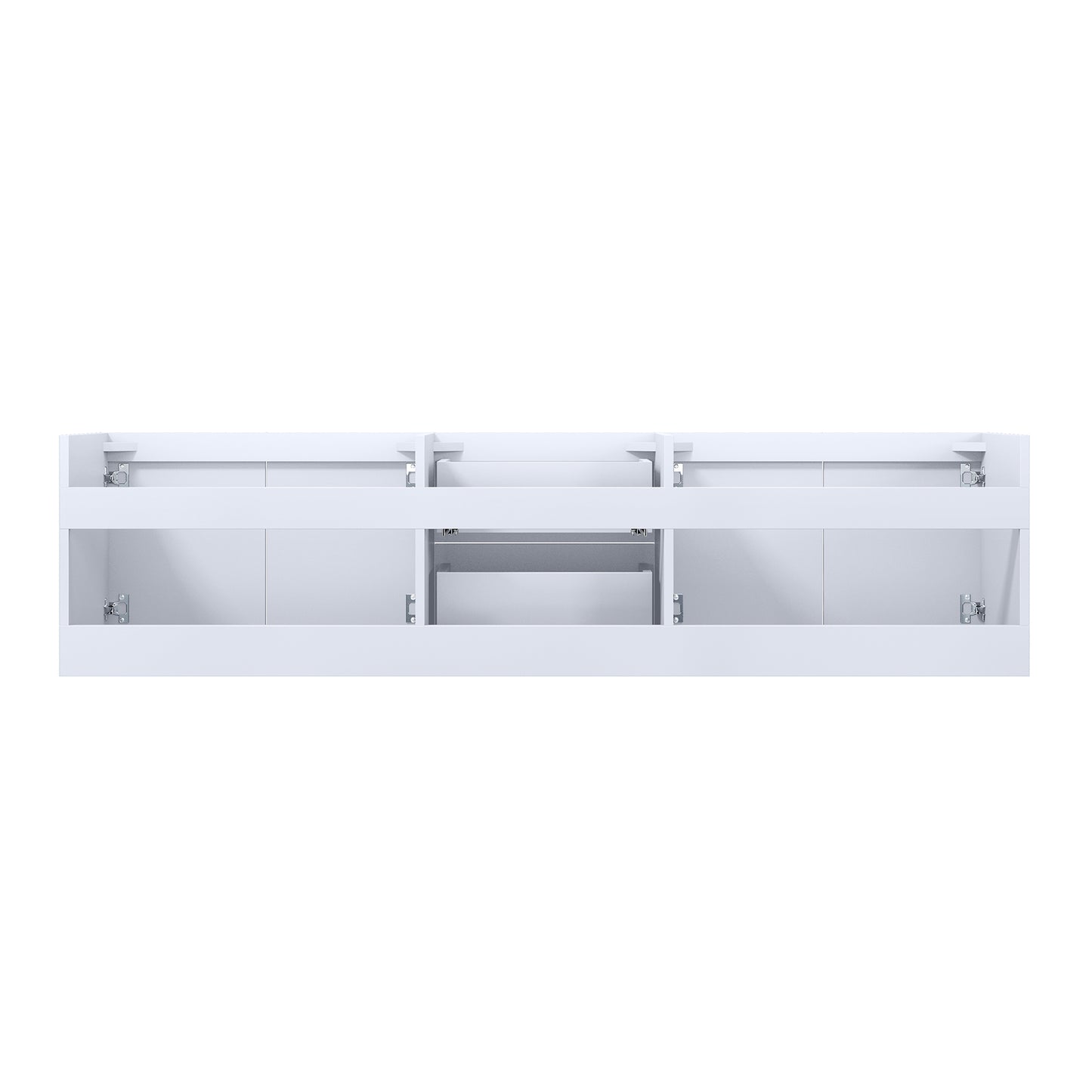 Geneva 72" Glossy White Vanity Cabinet Only