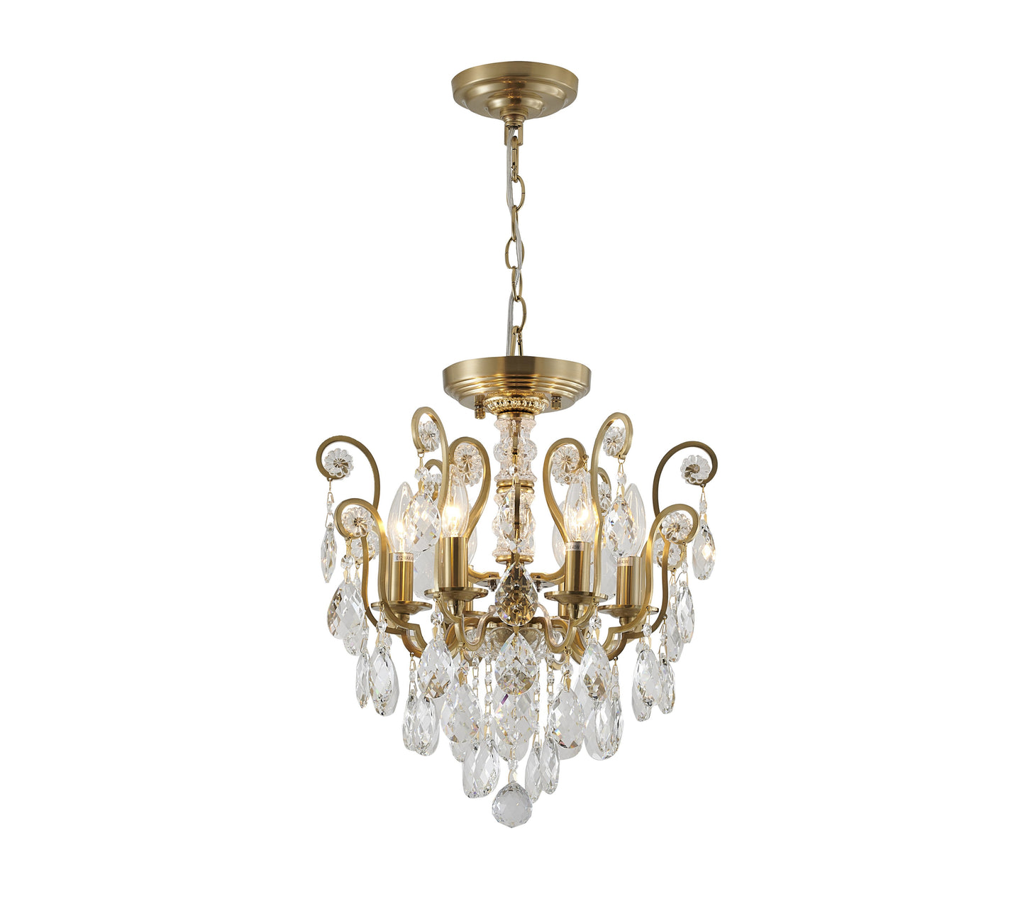 Antique Brass Chandelier - BET61X