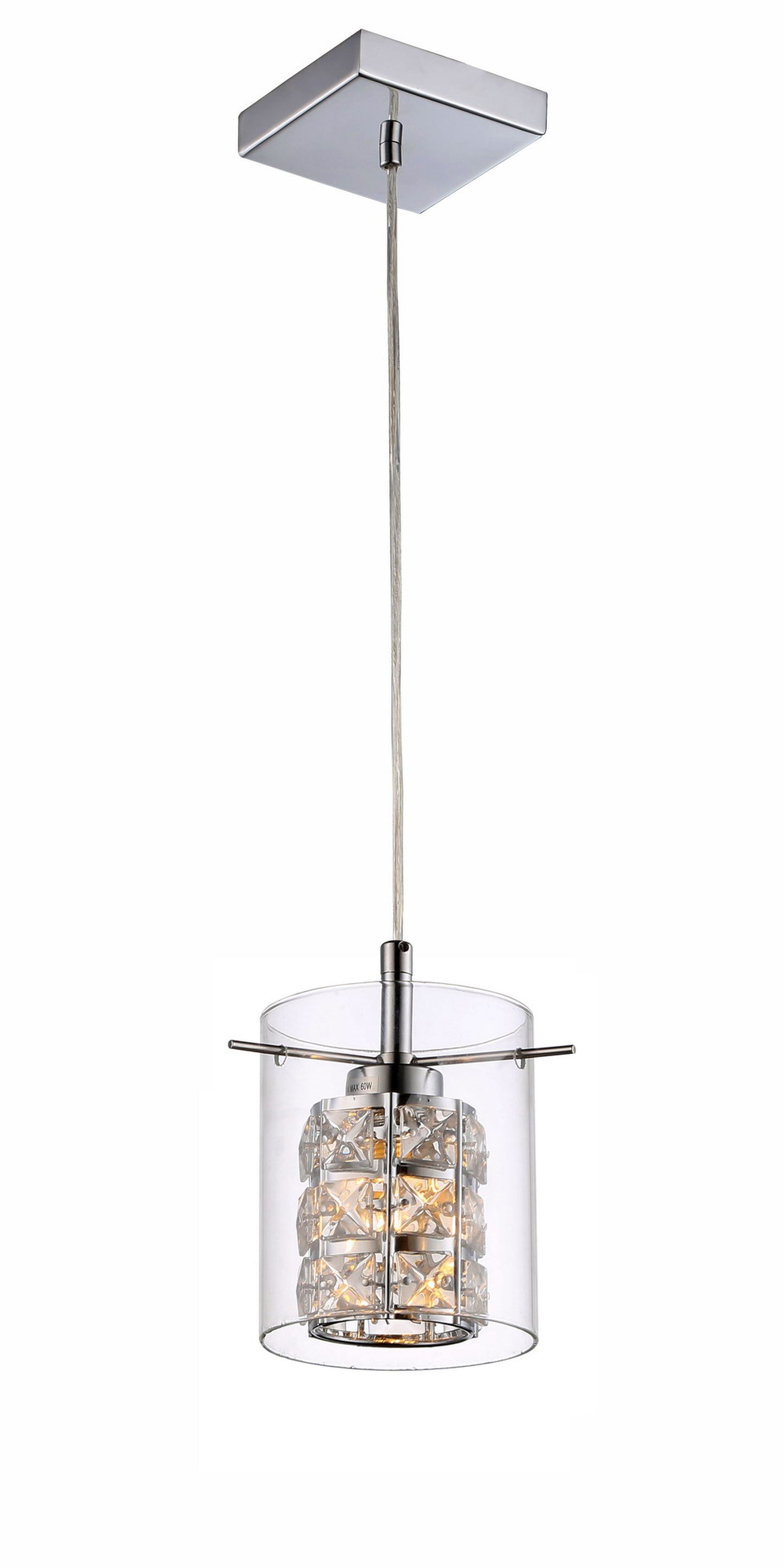 Chrome Single Pendant Lighting - ZP48