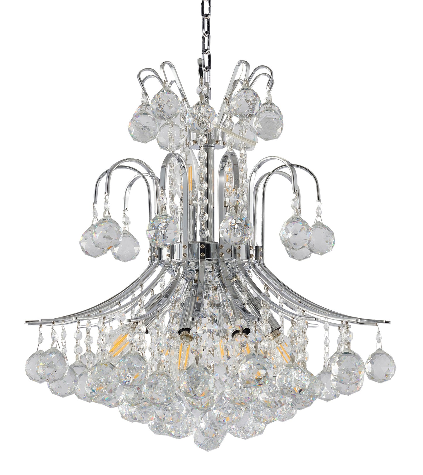 Chrome Chandelier - BET03C19CH