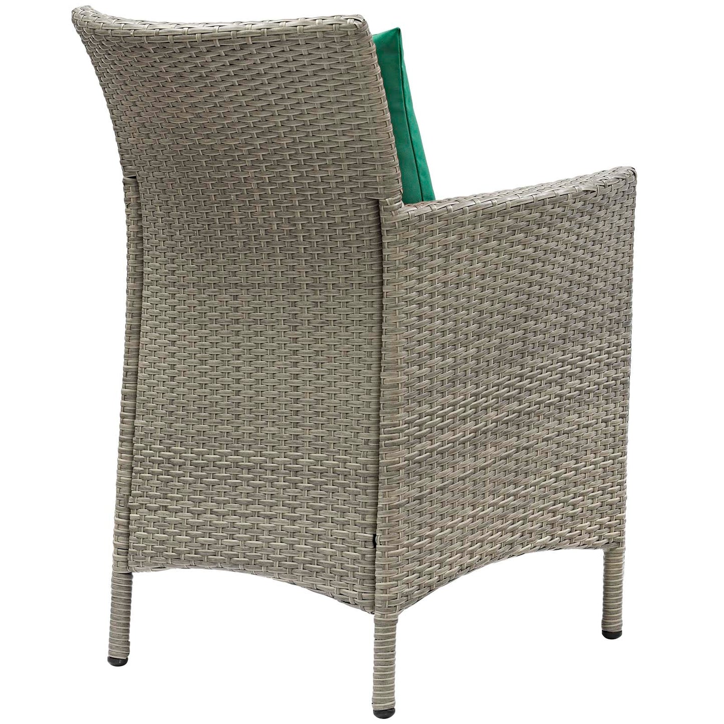 Modway Conduit Outdoor Patio Wicker Rattan Dining Armchair