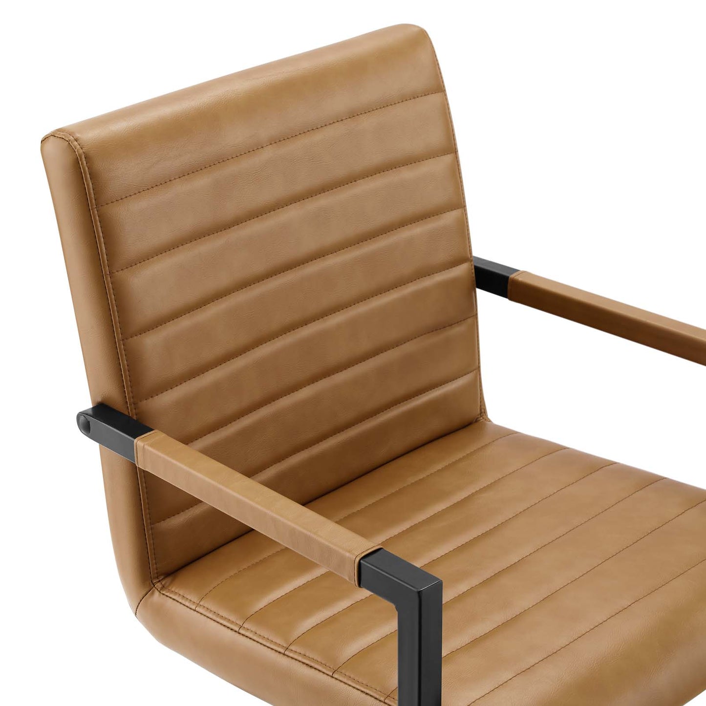 Modway Savoy Vegan Leather Dining Chair Set of 2