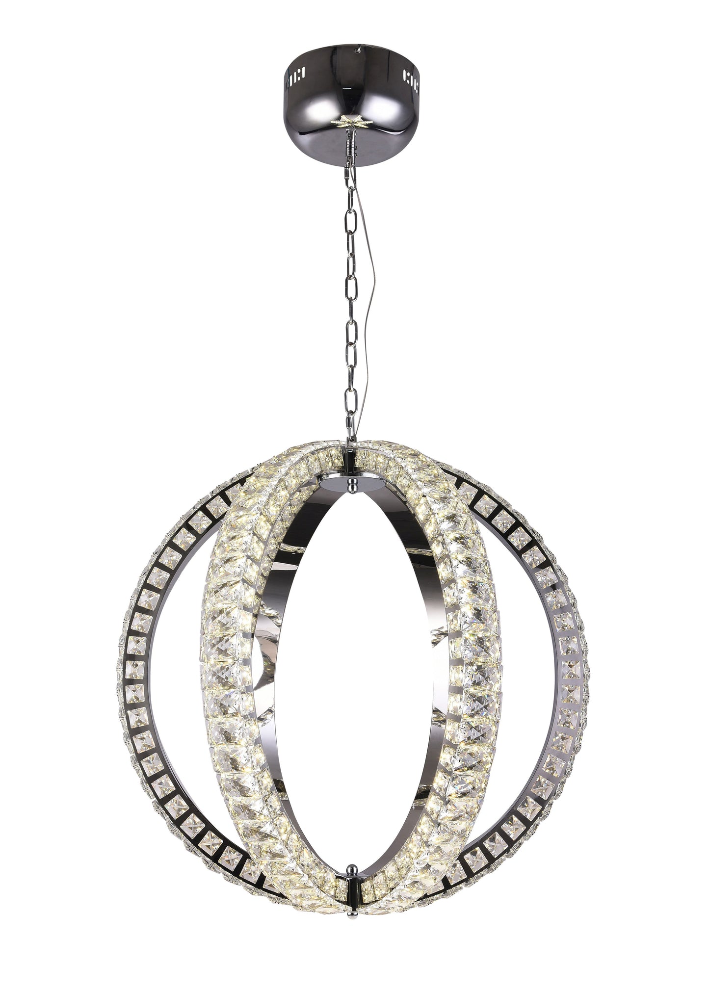 Chrome LED Chandelier - JP18