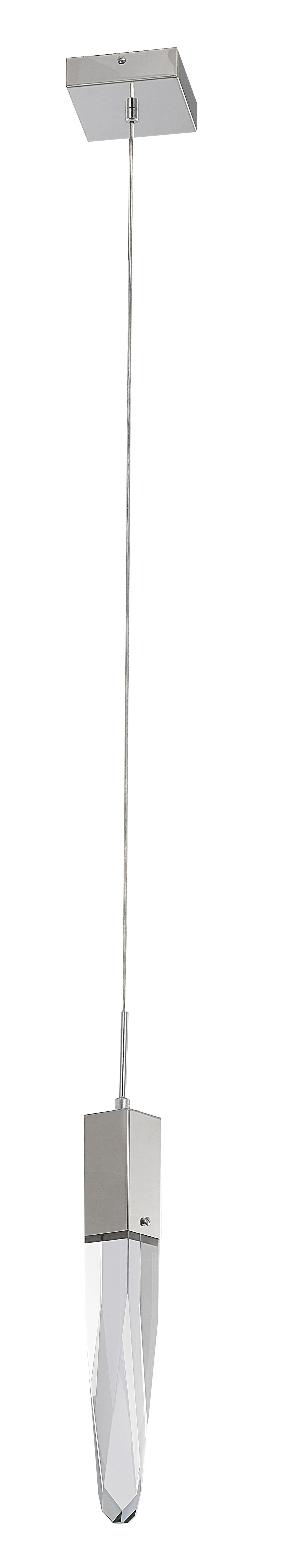 Chrome Single Pendant Lighting - ADS12P1CH