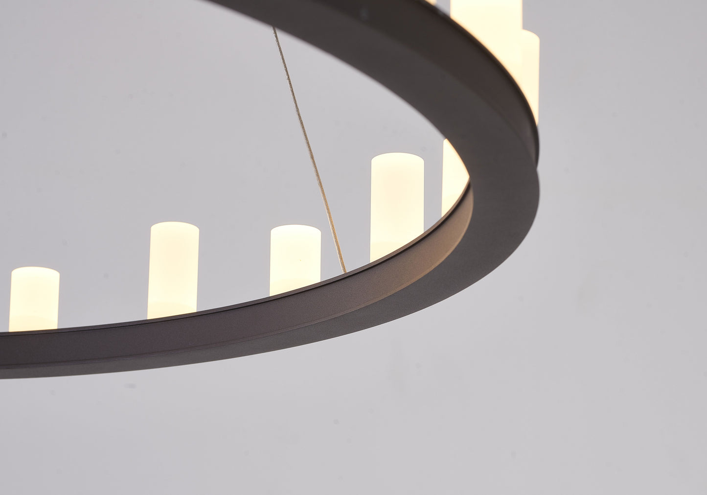 Coffee Brown LED Chandelier - FIT31C31C