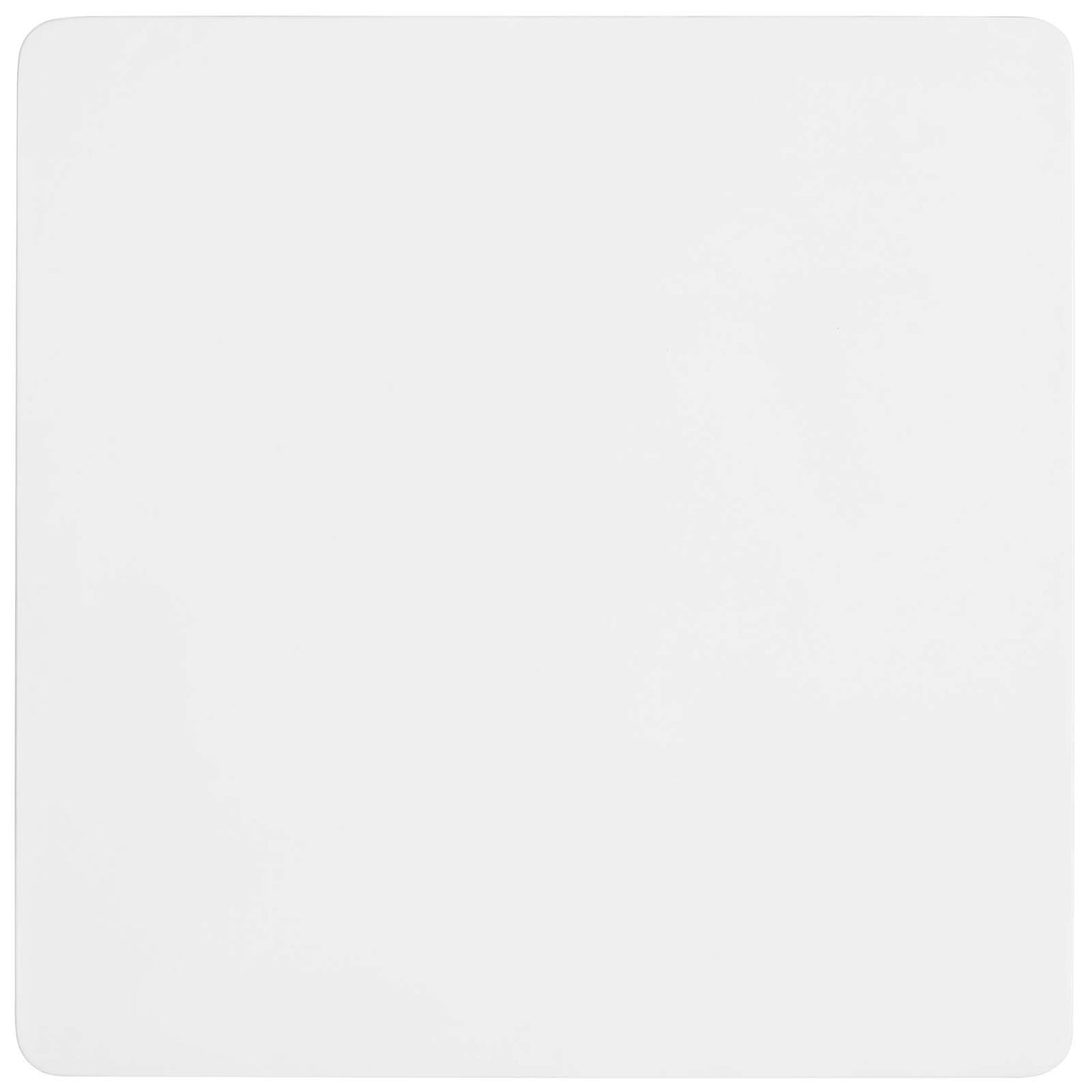 Modway Continuum 28" Mid-Century Modern Square Kitchen and Dining Table in White
