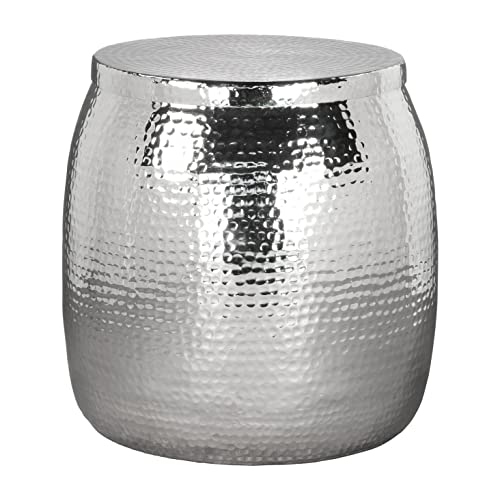 Zuo Solo Side Table Silver