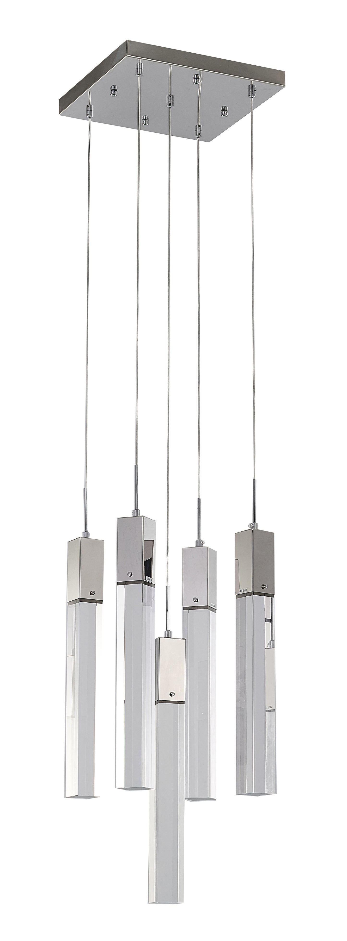 Chrome Chandelier - ADS08C5CH