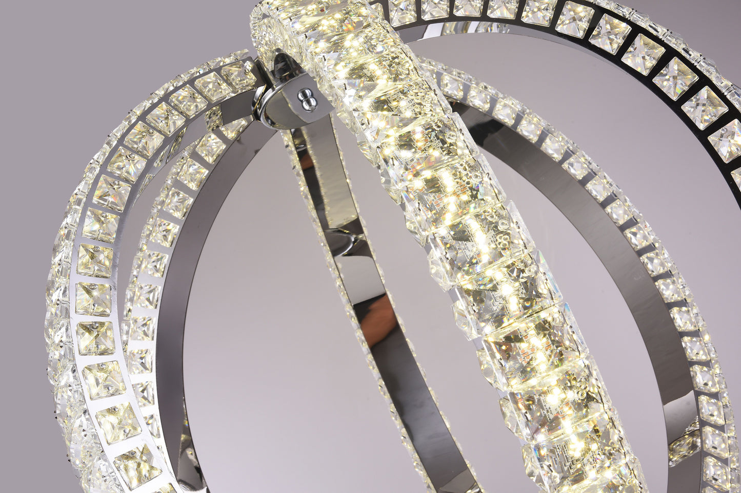 Chrome LED Chandelier - JP17