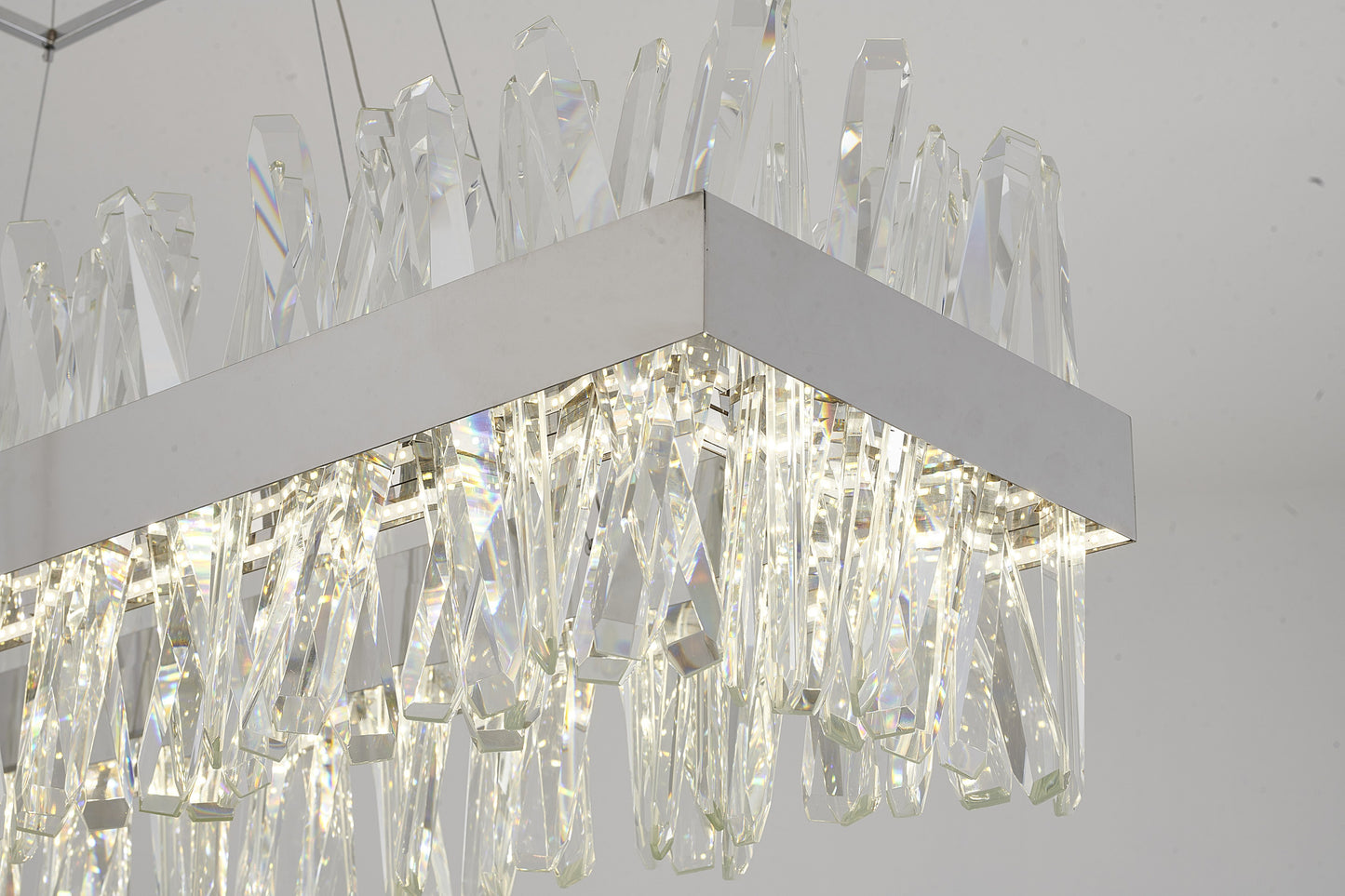 Chrome LED Chandelier - LX61C40CH