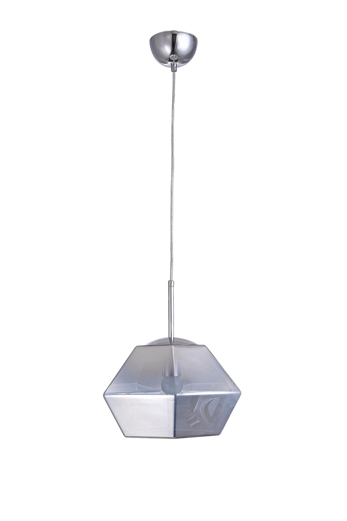 Chrome Single Pendant Lighting - DU134P11CH