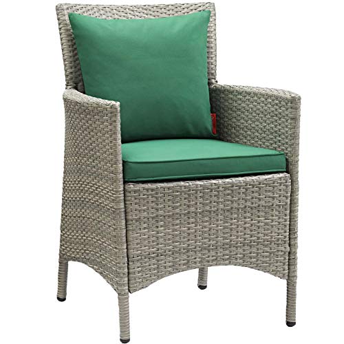 Modway Conduit Outdoor Patio Wicker Rattan Dining Armchair