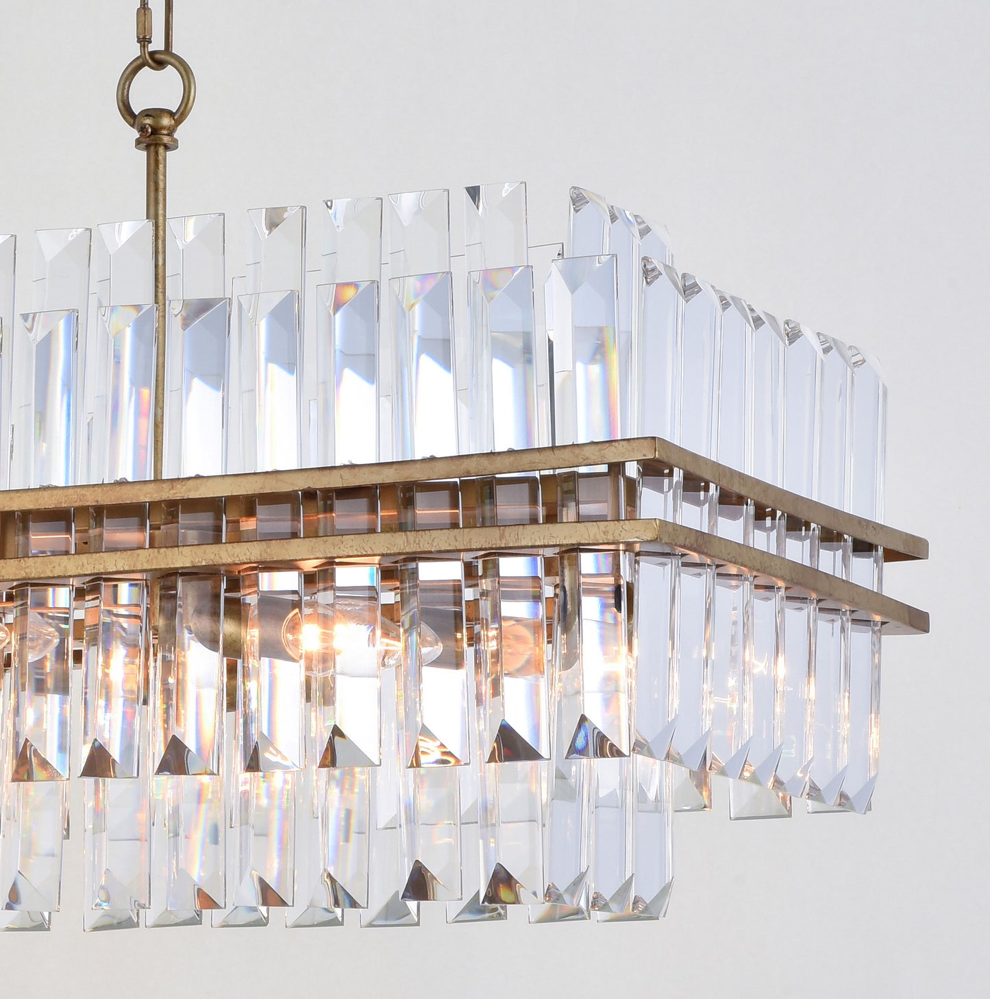 Antique Gold Chandelier - LA29C36G