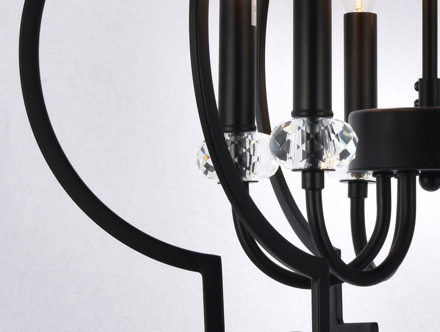 Black Chandelier - LA13C20BLK