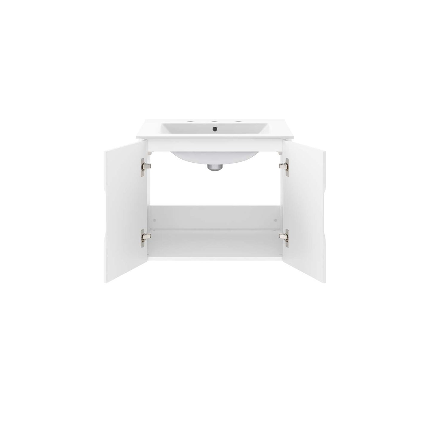 Modway Vitality 24" Wall-Mount Bathroom Vanity White