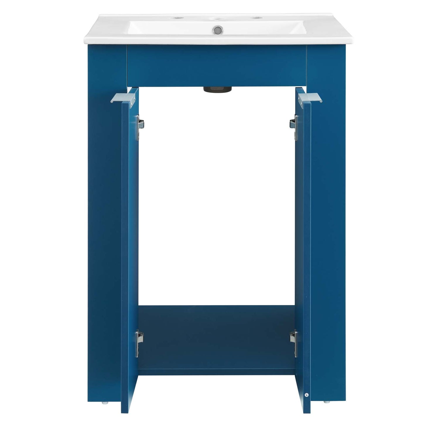 Modway Maybelle 24" Bathroom Vanity, Navy White