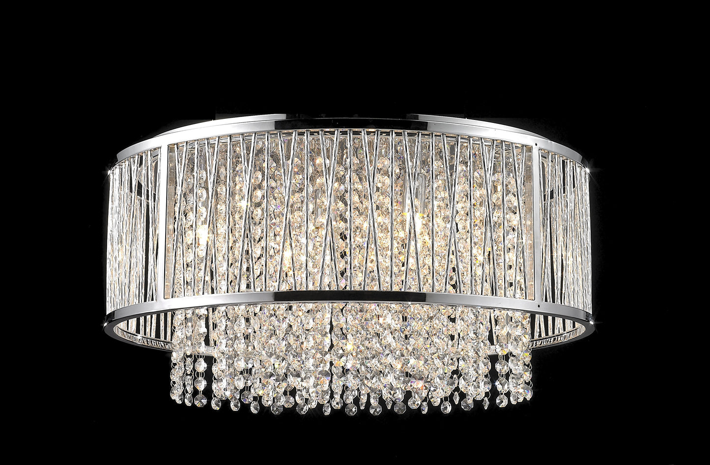 Chrome Flush Mount - YS579-8C