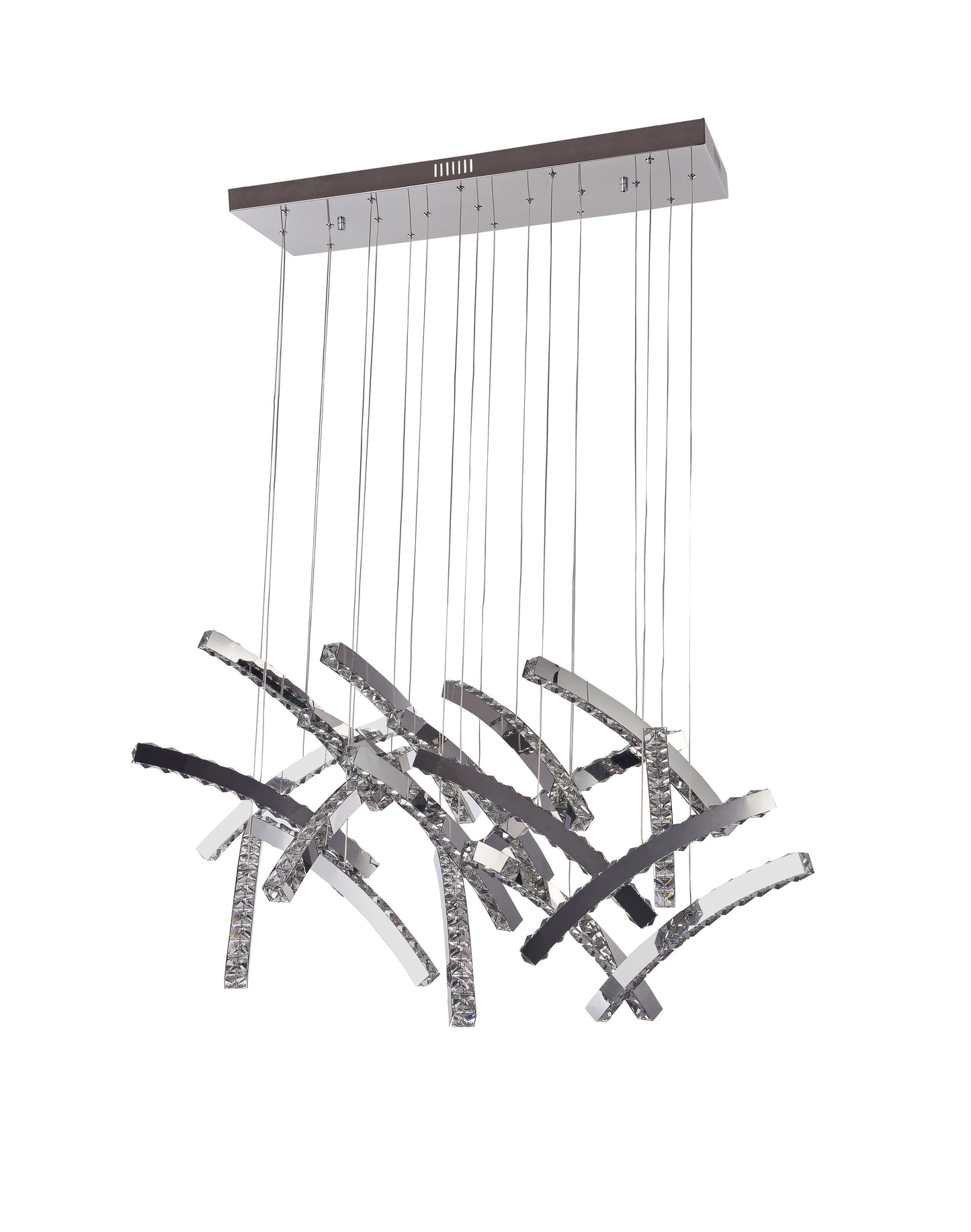 Chrome LED Chandelier - JP10