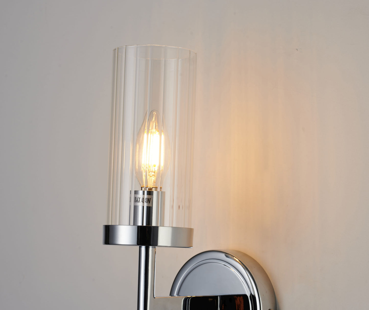 Chrome Wall Sconce - MU27S-CH
