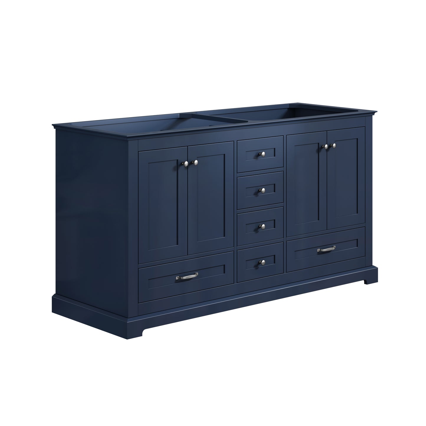 Dukes 60" Navy Blue Vanity Cabinet Only