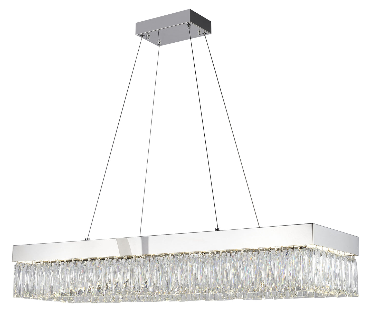 Chrome LED Chandelier - FT97C40CH