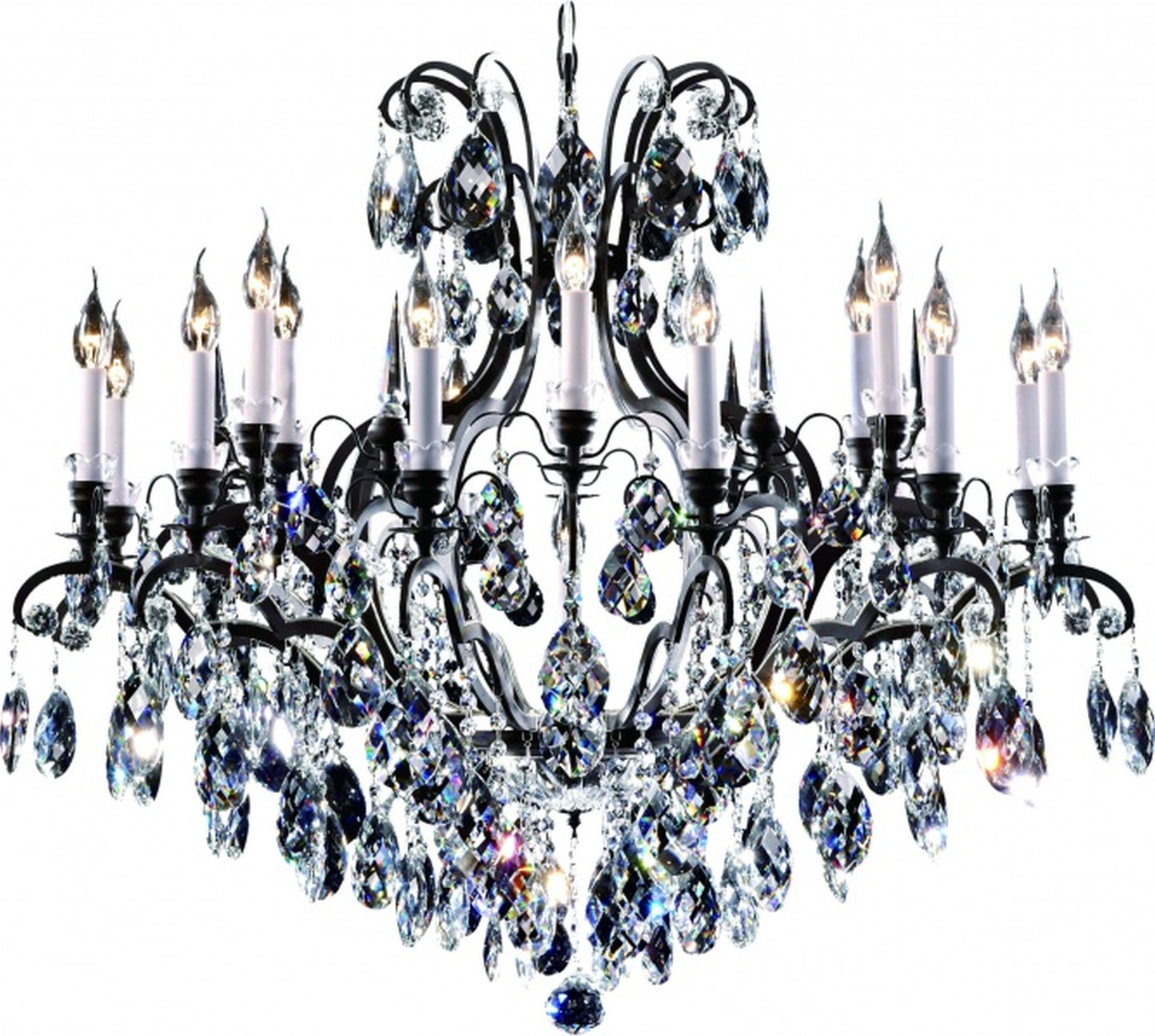 Black Chandelier - MD8092-19SBLK
