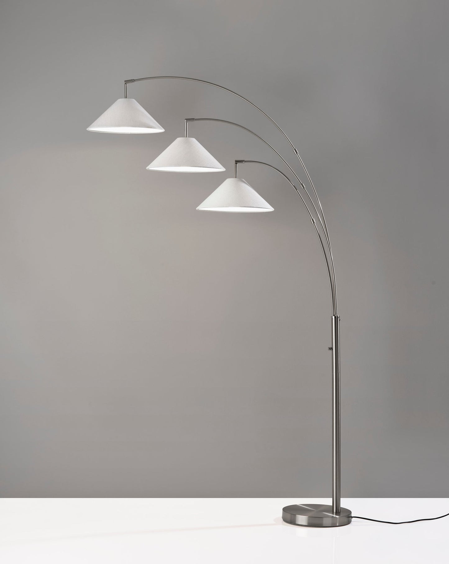 Braxton 3-Arm Arc Lamp