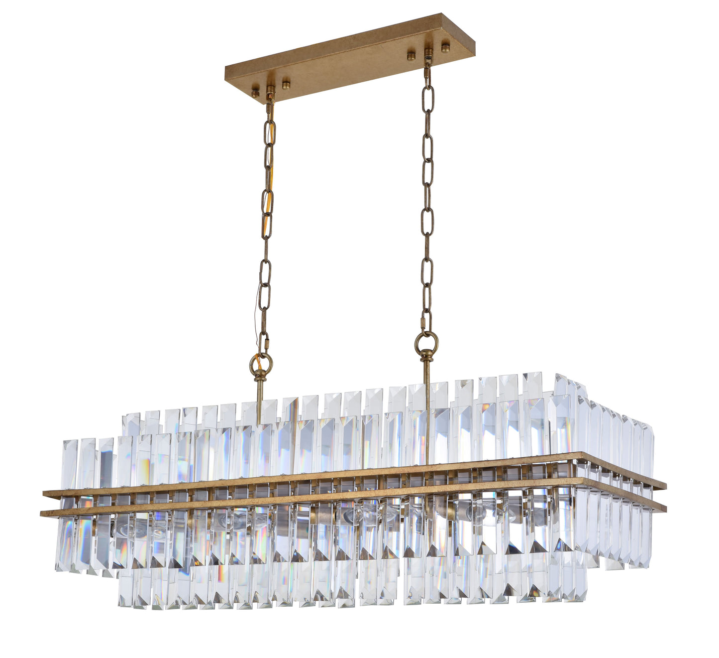 Antique Gold Chandelier - LA29C36G