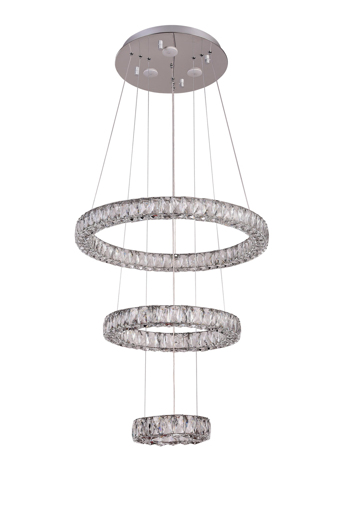 Chrome LED Chandelier - DIN05C25CH