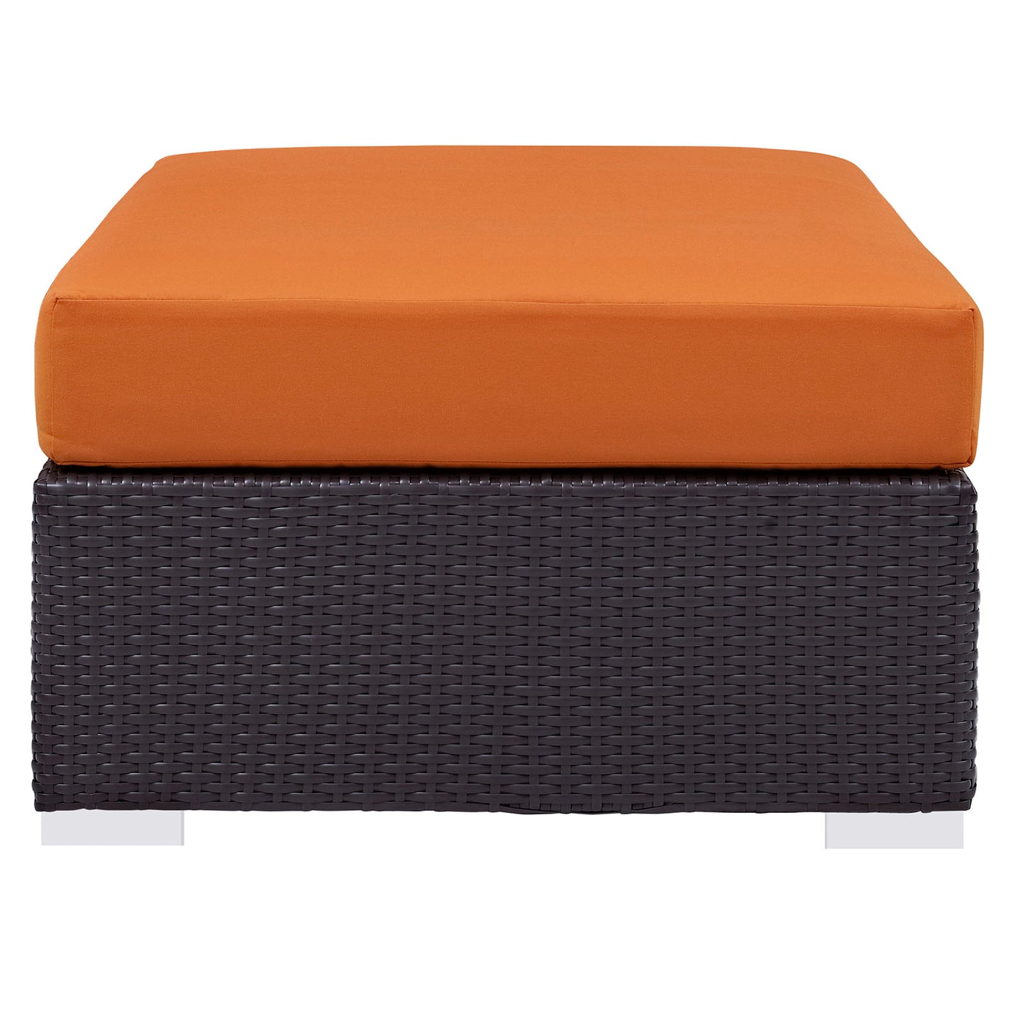 Modway Convene Wicker Rattan Outdoor Patio Sectional Seat with Cushions