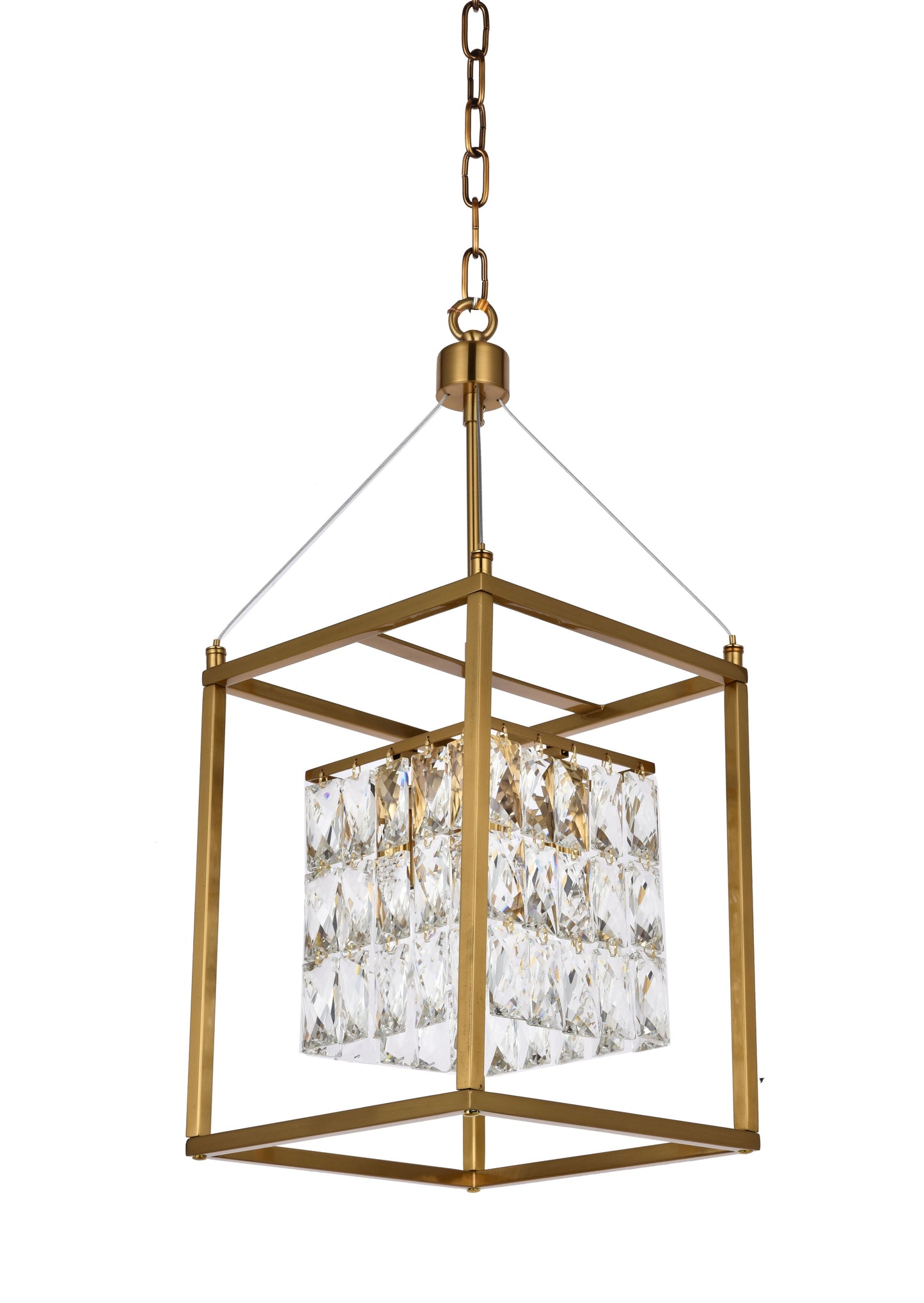 Antique Brass Chandelier - LA11AB-10