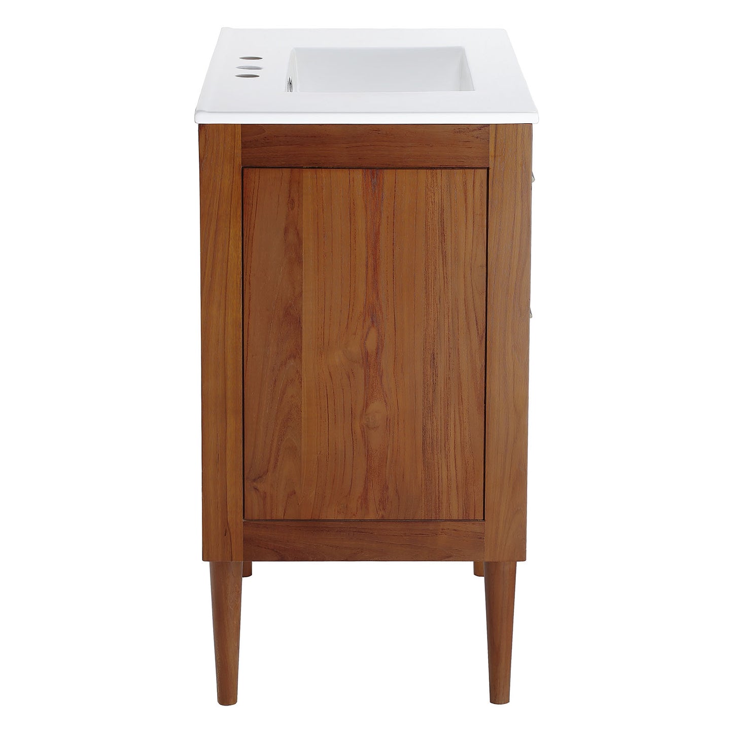Modway EEI-5109-NAT-WHI Cassia 36" Bathroom Vanity, Natural White