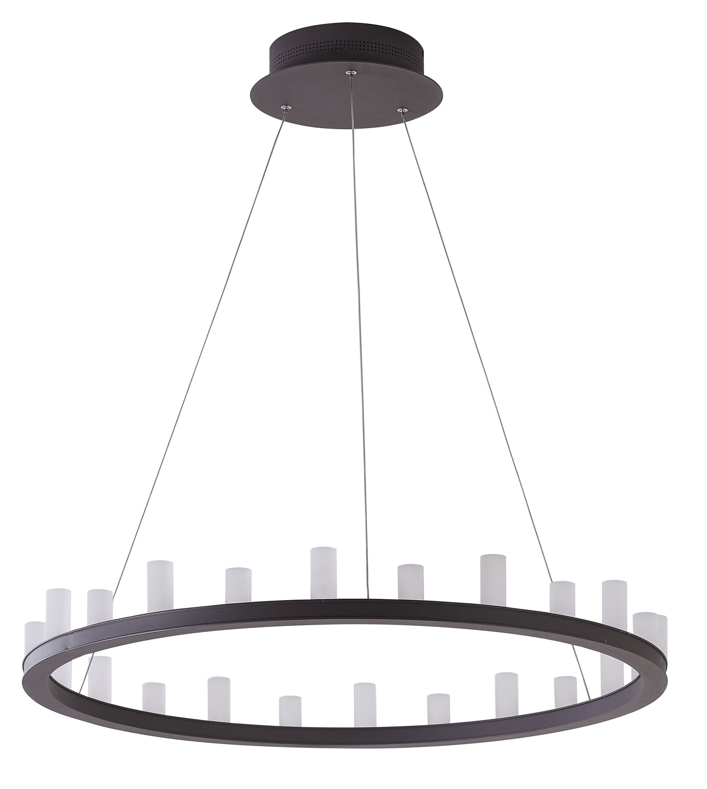 Coffee Brown LED Chandelier - FIT31C31C