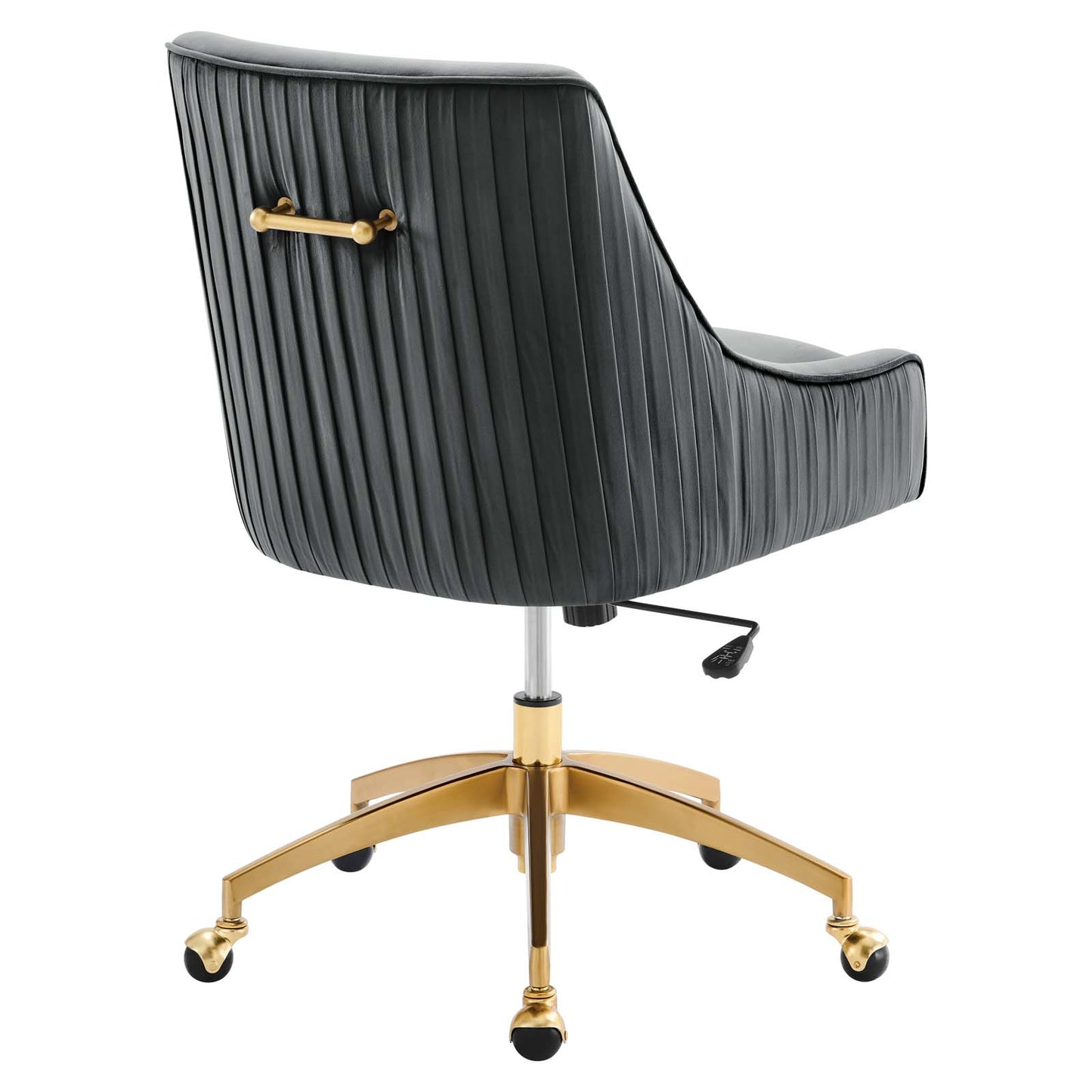 Modway Gray Discern Performance Velvet Office Chair EEI-5080-GRY