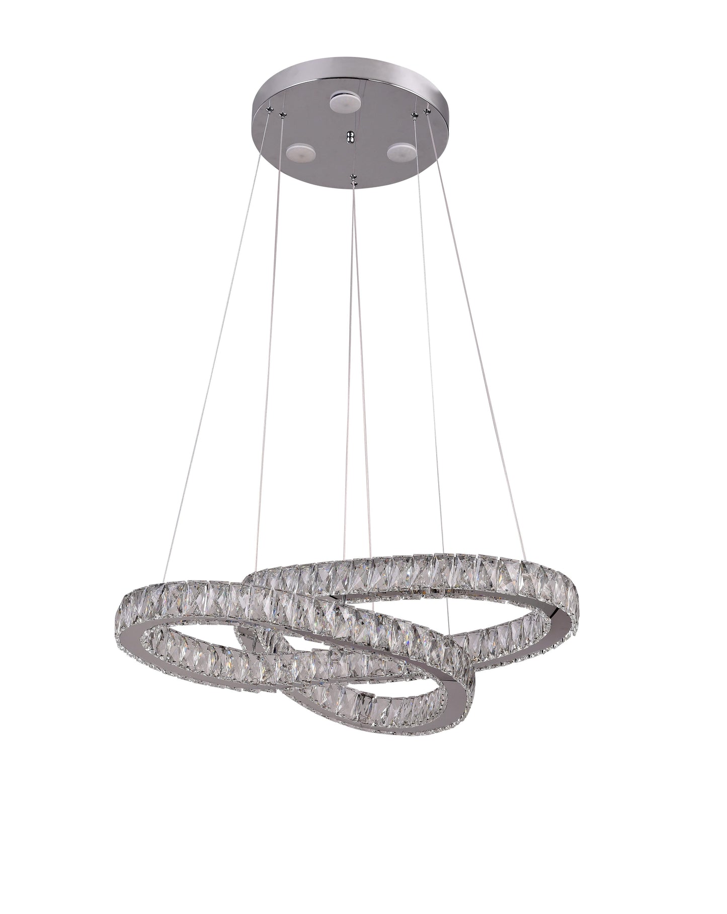 Chrome LED Chandelier - DIN03C31CH