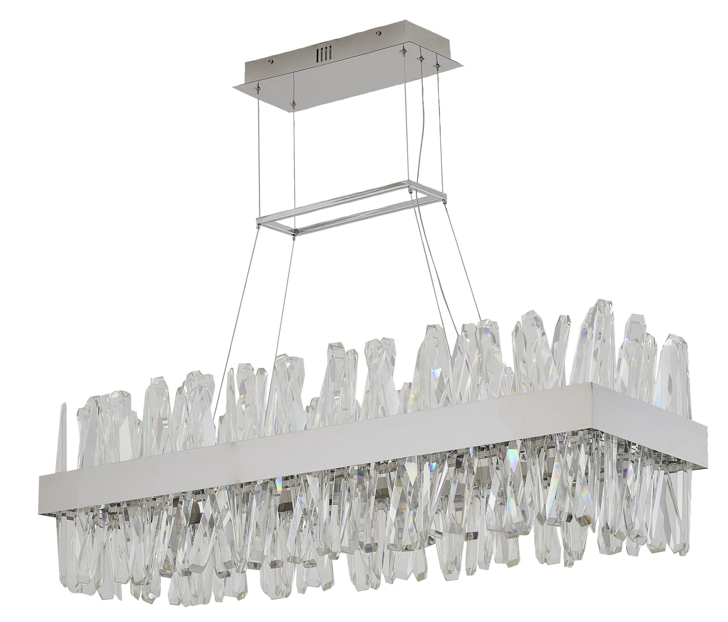 Chrome LED Chandelier - LX61C40CH
