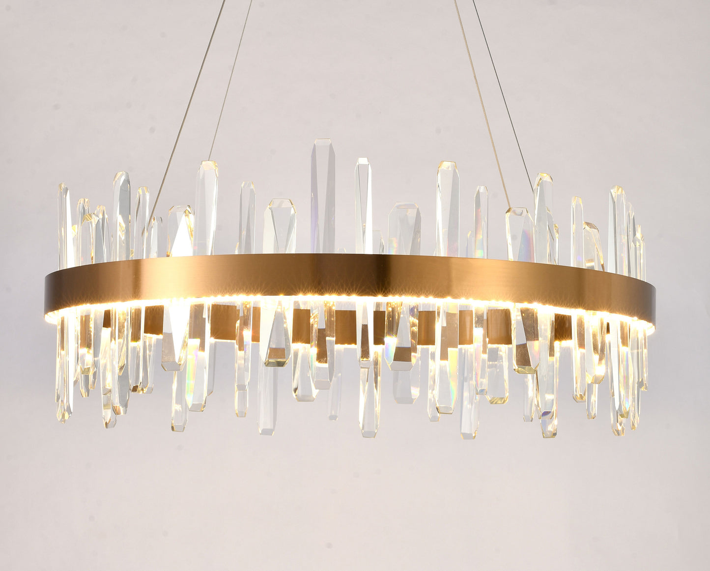 Antique Gold LED Chandelier - FT71C32G-1