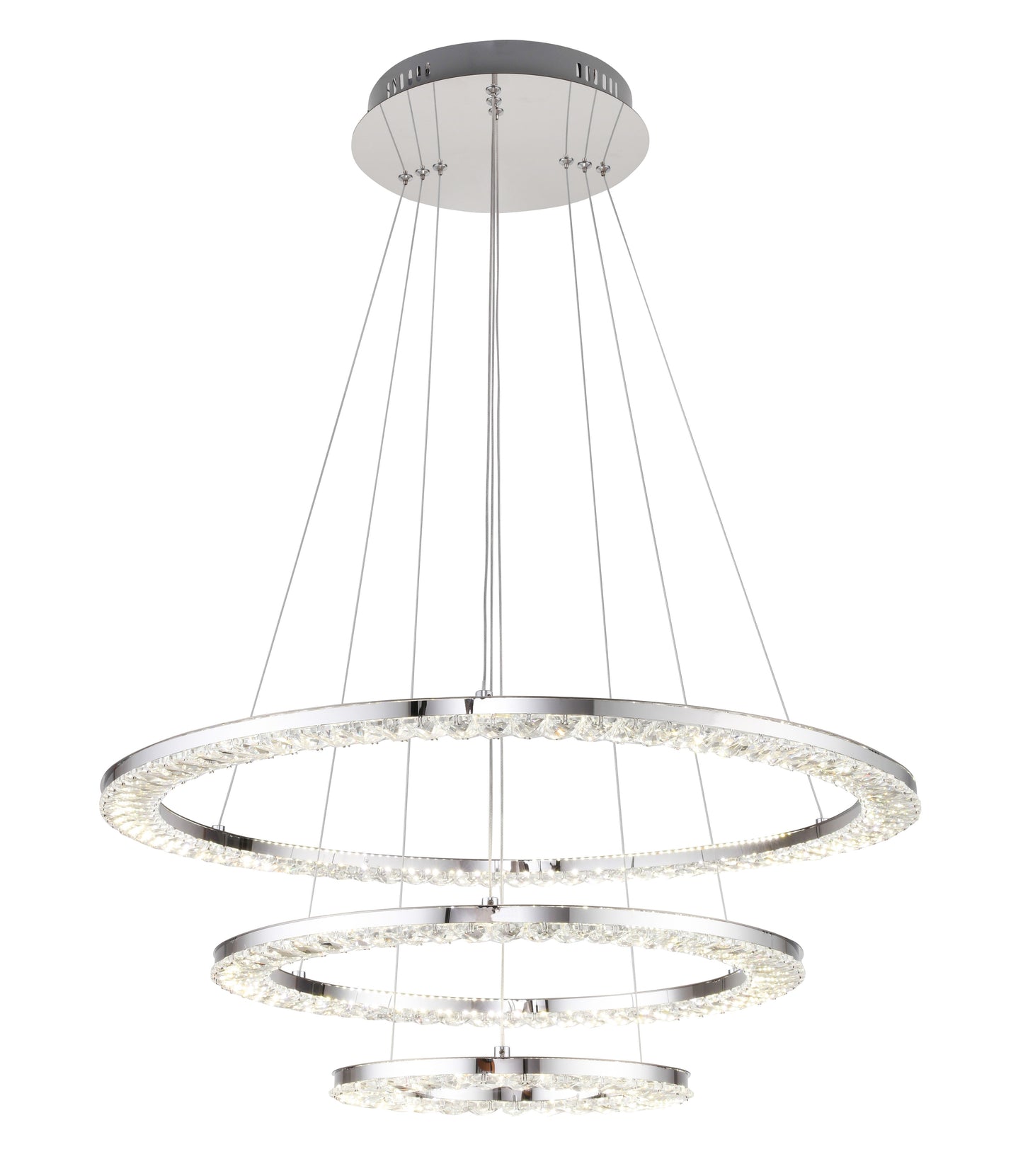 Chrome LED Chandelier - FT26